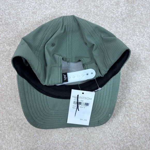 Palm Golf Swing and Smile Palm Tree Logo Baseball Cap Green Adjustable Snapback - Picture 4 of 5